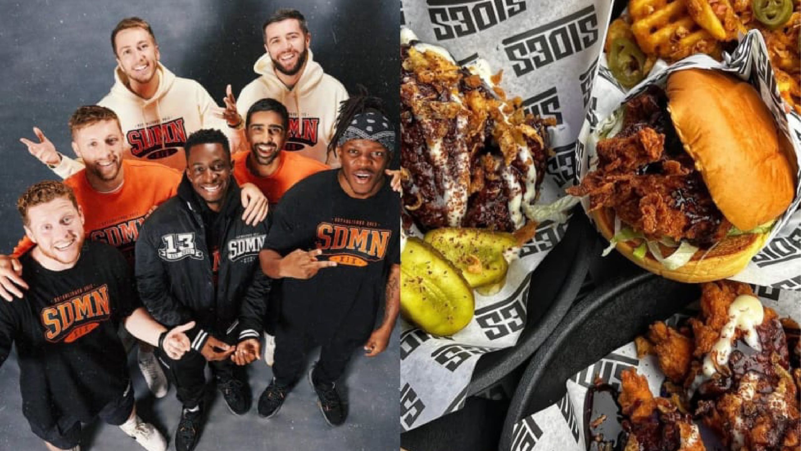 British YouTubers Sidemen Launch Sides Fried Chicken in Singapore