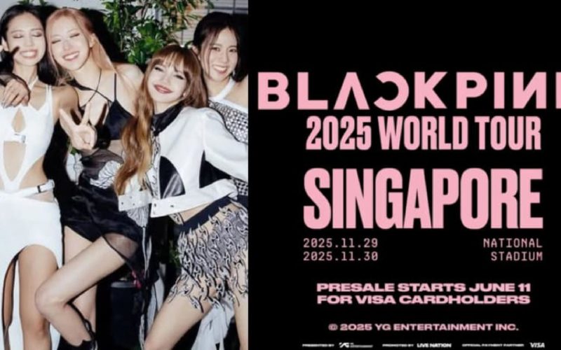 BLACKPINK to Hold Two-Night Concert in Singapore This November