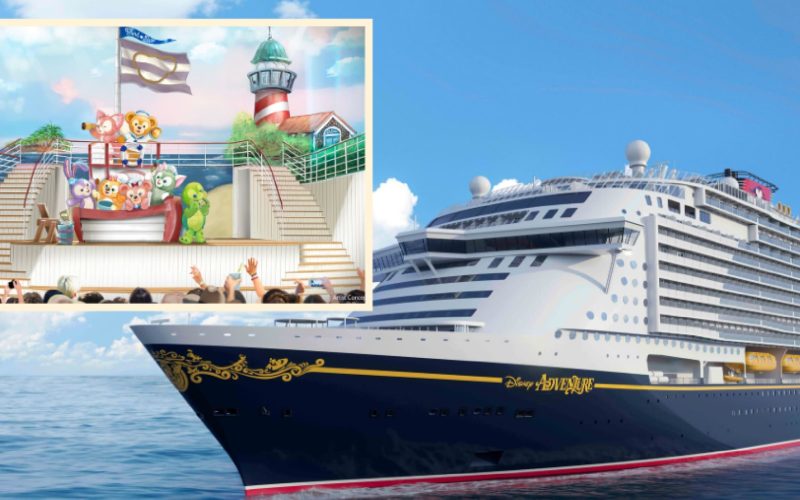 Duffy & Friends to Debut New Stage Show on Singapore Disney Cruise Ship