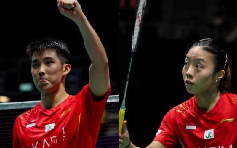 Loh Kean Yew and Yeo Jia Min Triumph at Singapore Badminton Open 2024