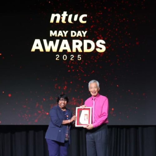 SM Lee Hsien Loong Honoured with Distinguished Comrade of Labour Award by NTUC