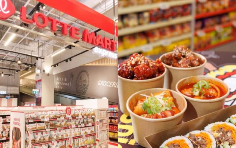 Singapore’s First Lotte Mart Express Opens at VivoCity with Korean Snacks, Hot Food & More