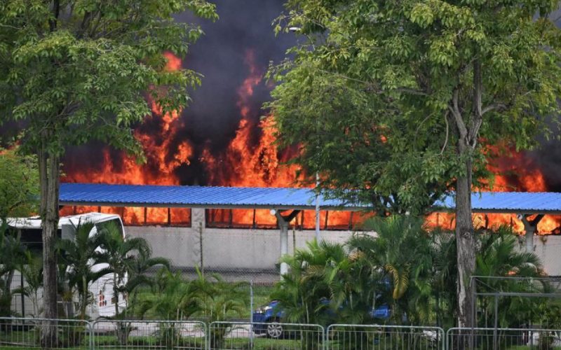 Tampines Industrial Building Fire Prompts Evacuation of Nearby School and Offices